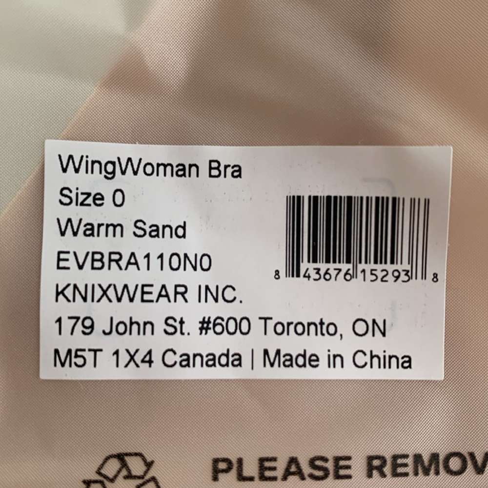 Knix WingWoman Contour Bra Size 0 - Picture 9 of 9